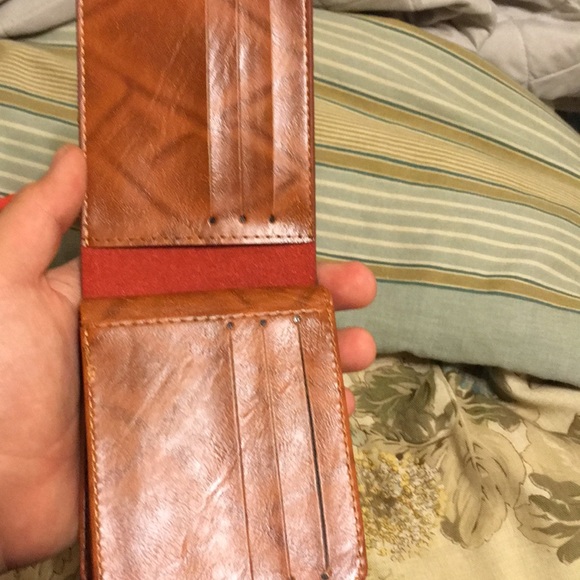 America flag leather wallet - Picture 3 of 5